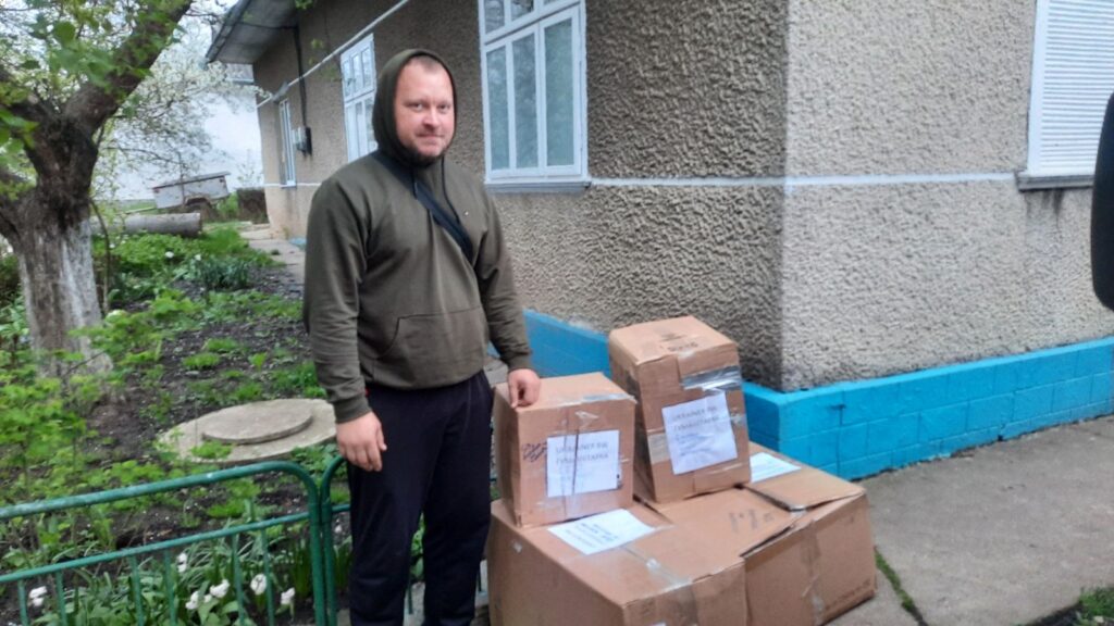 Волонтер ГО "УНІА" Закраявський Юрій