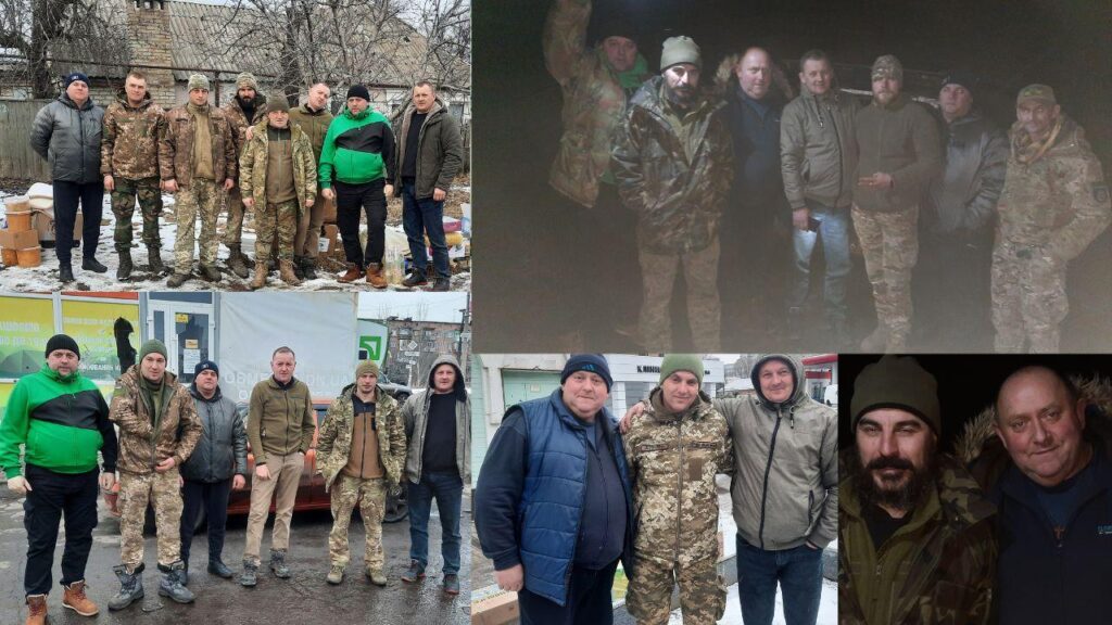 Волонтери Буковини завітали з гостинцями до наших захисників в Донецьку та Запорізьку області