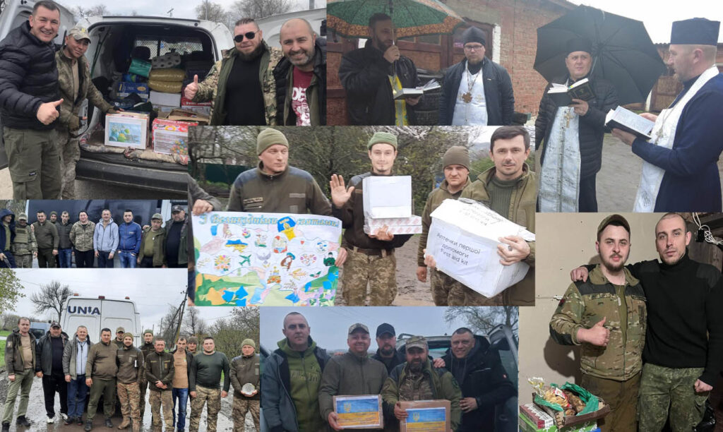 Волонтерська організація “УНІА” відправила кілька святкових вантажів до захисників на схід