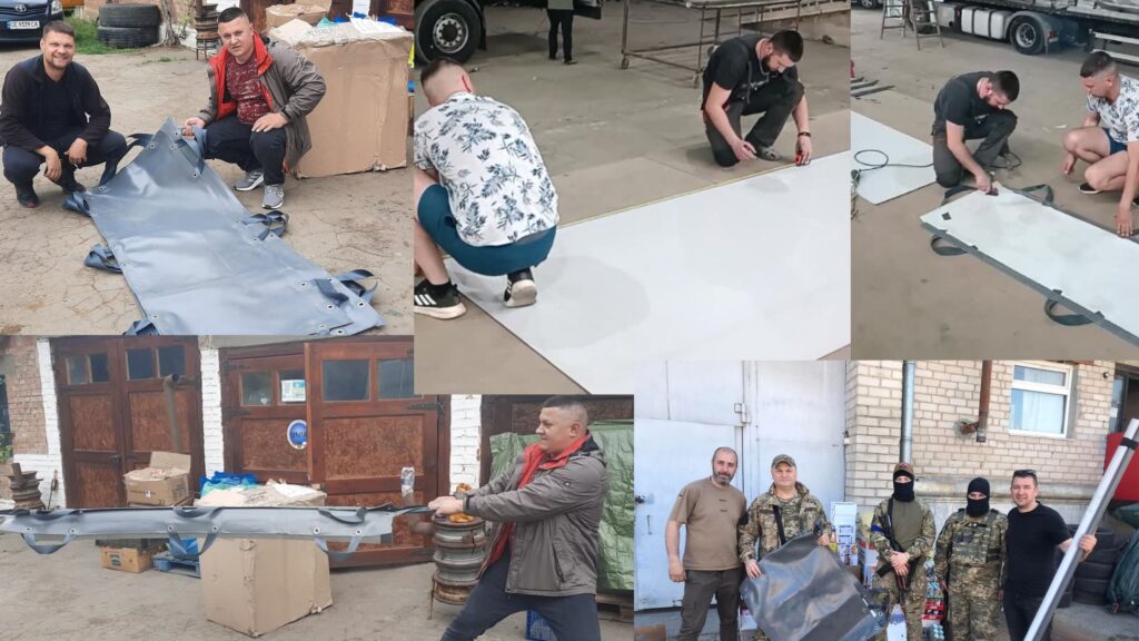 Допомога на передовій: волонтери ГО “УНІА” забезпечують евакуаційні команди медичними ношами (відео)