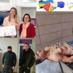 Подяка за підтримку французьким благодійникам de l’association “Action 2 Cœurs”