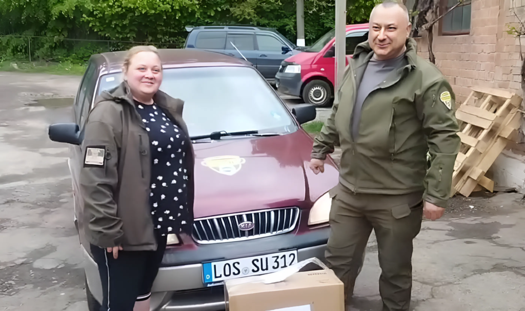 Ще одна автівка від волонтерів ГО “УНІА” для наших збройних сил!