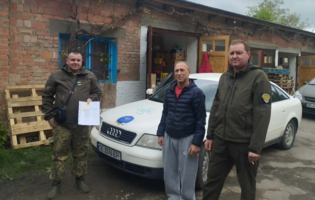 Ще один автомобіль від волонтерів ГО “УНІА” уже по дорозі до військових
