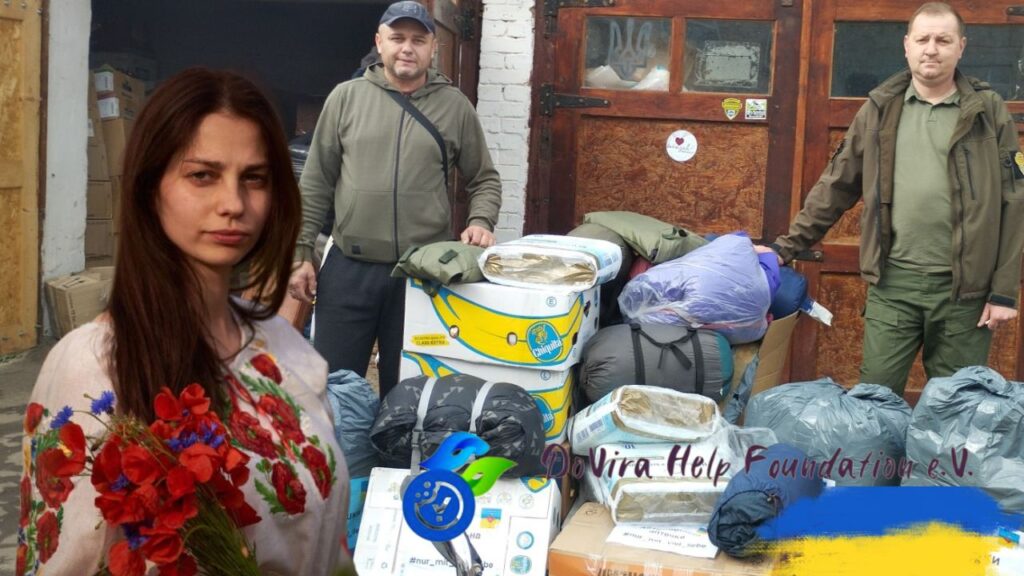Допомога з перших днів війни: Німецька українка надсилає важливі речі на передову