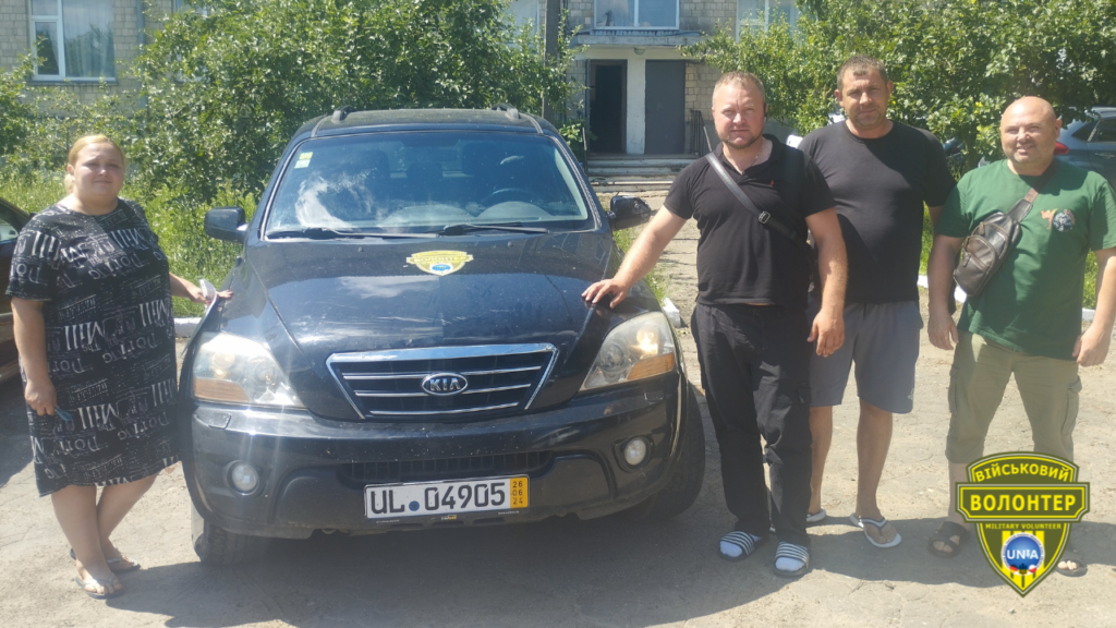 Знову поповнення для автопарку ЗСУ – Kia Sorento! 🚙💪