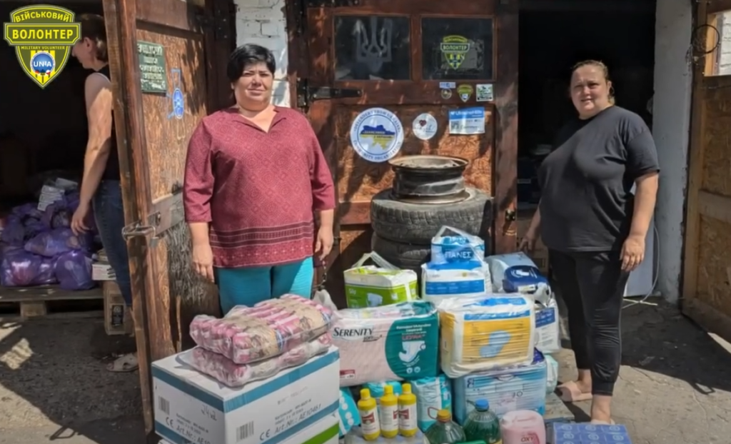 Маленький крок до великої підтримки для наших стареньких у “Затишку”