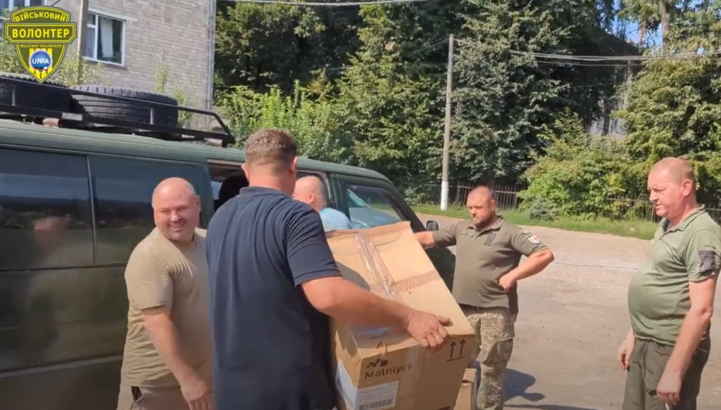 Волонтери ГО “УНІА” надали медичну підтримку для героїв на курському напрямку