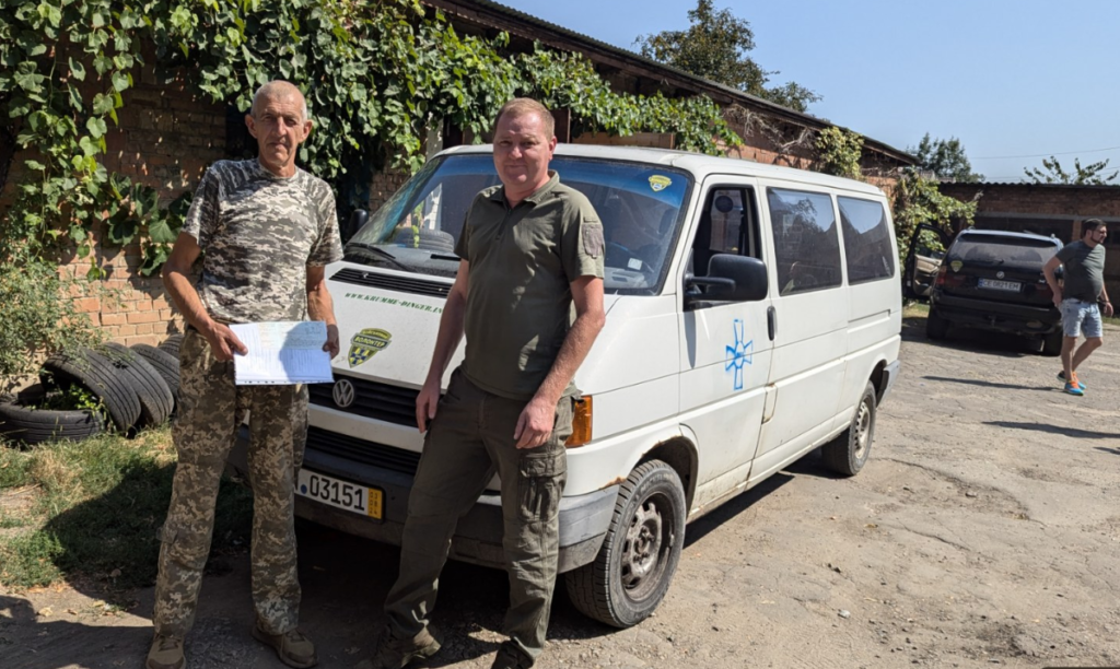 Черговий автомобіль від волонтерів ГО “УНІА” вирушив на допомогу захисникам України