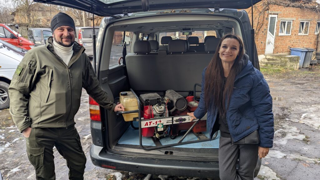 Потужний генератор для наших героїв на передовій