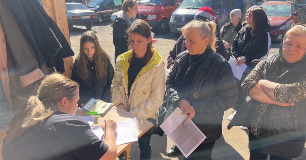 Волонтери ГО “УНІА” передали продуктові набори родинам загиблих Героїв, зниклих безвісти та полонених