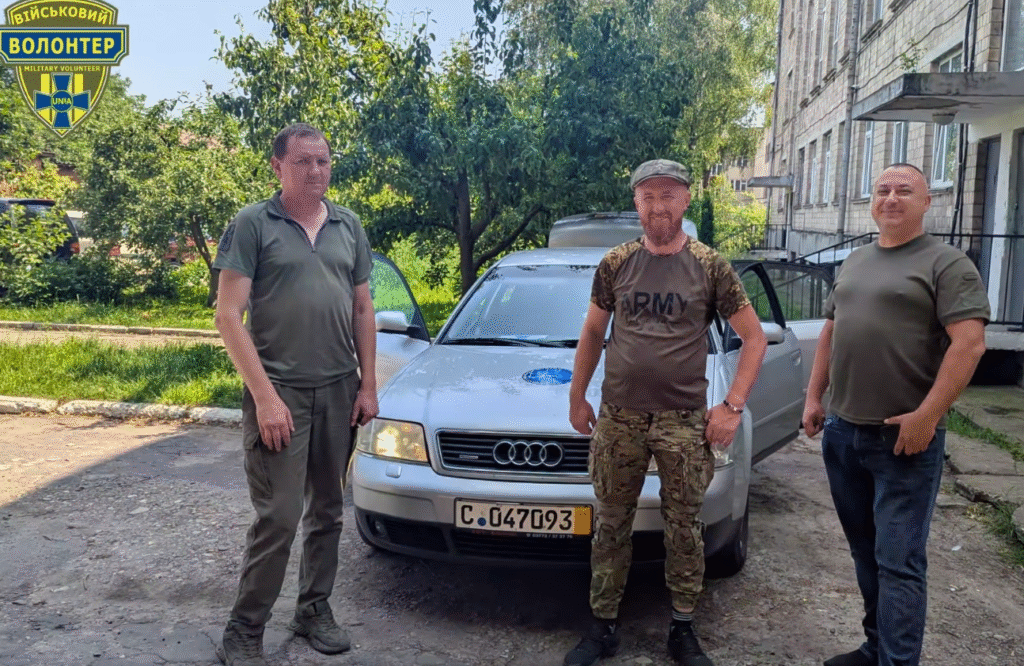 Повнопривідне Audi A6 Quattro — волонтери передали автомобіль для ЗСУ