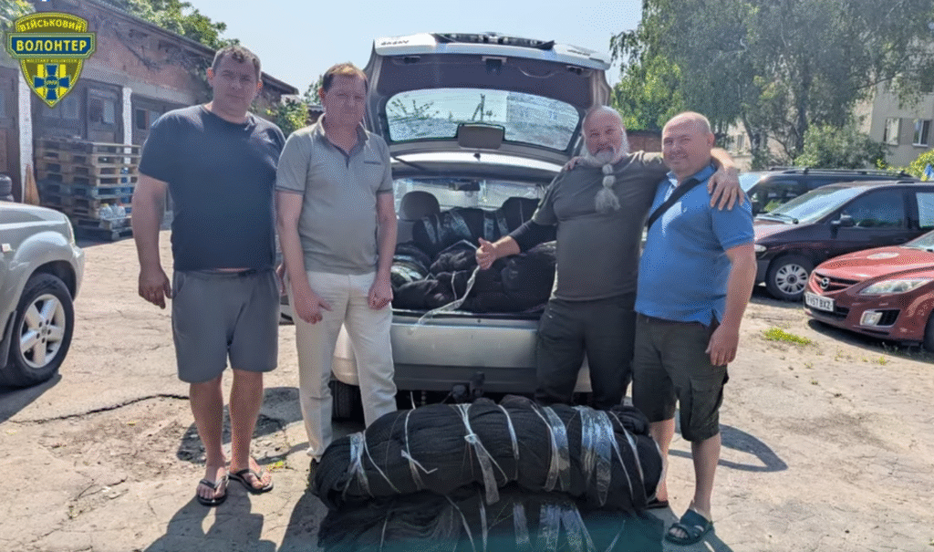 Стратегічна допомога від волонтерів UNIA: майже 1 км рибальської сітки для наших захисників